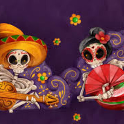 Timeline: "Dias festivos" "Día de muertos"