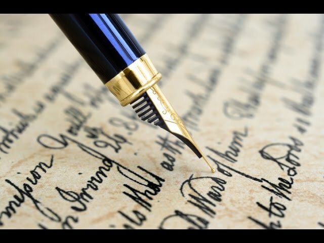 Writing was discovered