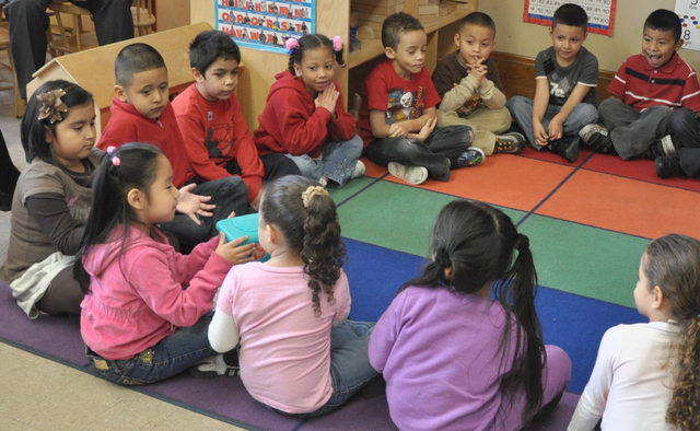 Inclusion of refugee children in schools.