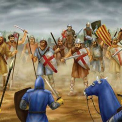 Timeline: "Eix cronològic de l'Edat Mitjana".