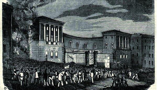 Alzamiento de burgueses y obreros en las jornadas de julio