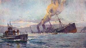 the declaration of unrestricted submarine of warfare by germany