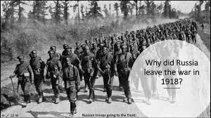 Russia Pulls out of WW1