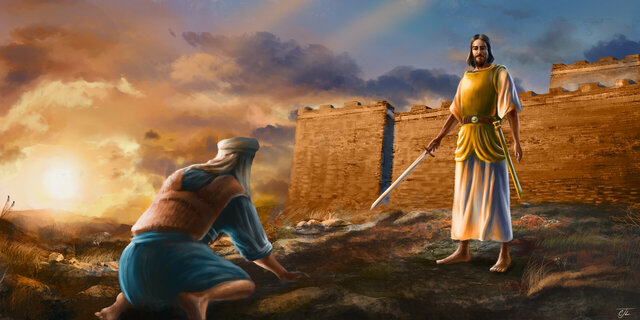 God Commissions Joshua