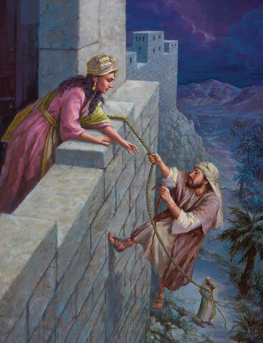 Rahab Welcomes the Spies