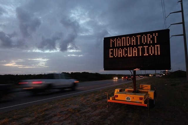 Estados Unidos antes y después de Irene