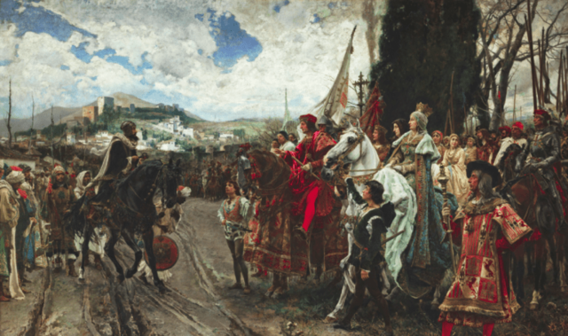 Conquista de Granada por los reyes Católicos