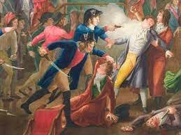 Napoleón da el golpe de Estado del 18 de brumario y acaba con el Directorio.