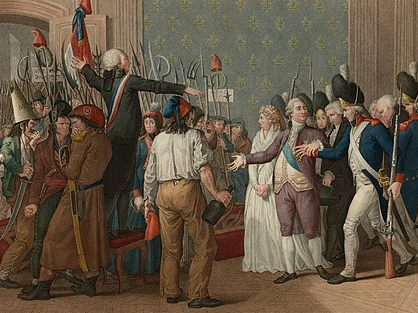 Insurrección de los Sans Culottes y destitución de Luis XVI.