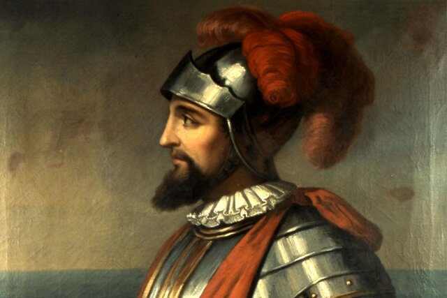 Vazco Nuñez de Balboa atraviesa el istmo de Panamá y descubre el Océano Indico