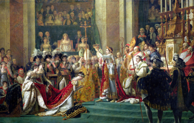 Napoleón coronado emperador