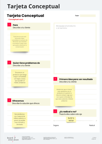Tarjeta Conceptual