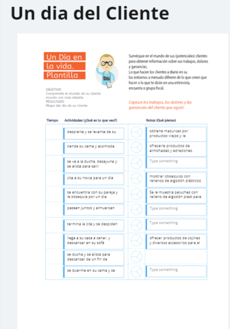 Un día Cliente