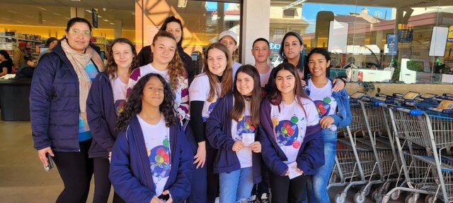 Ação do dia do Estudante