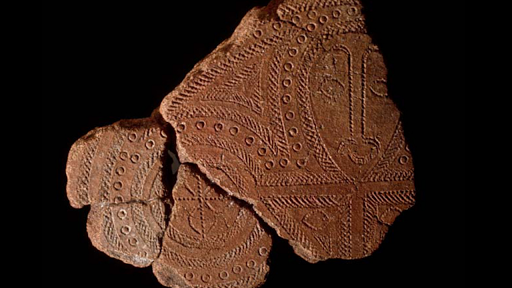 Terra cotta fragment