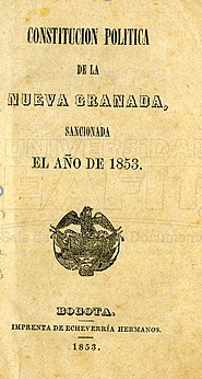 Constitución De 1853