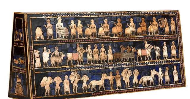 Standard of Ur from the Royal Tombs at Ur