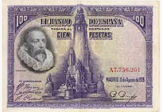 PRIMER BILLETE IMPRESO EN EUROPA