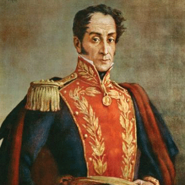Simón Bolivar (24 de julio de 1783 - 17 de diciembre de 1830)