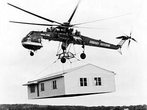 Cuarto helicóptero (Sikorsky S-64 Skycrane)