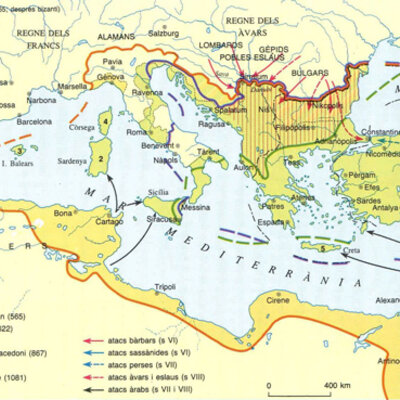Timeline: L'IMPERI BIZANTÍ