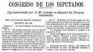 Ley de Parques Nacionales