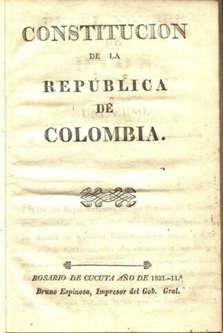 Constitución de Cúcuta