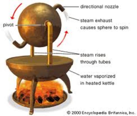 invention of the first steam engine