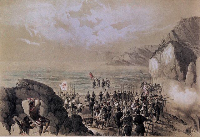 Vicente Núñez de Balboa descubre el océano Pacífico