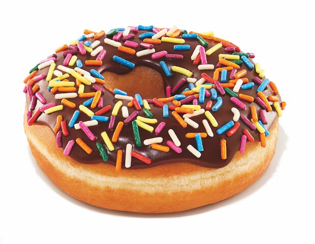 The first 50 customers on a Friday, will get a free donut with their purchase!