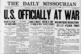 the united states enters ww1