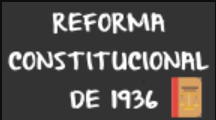 Reforma constitucional - 1936