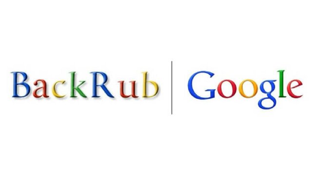 Backrub - Actual Google