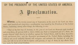 Emancipation Proclamation