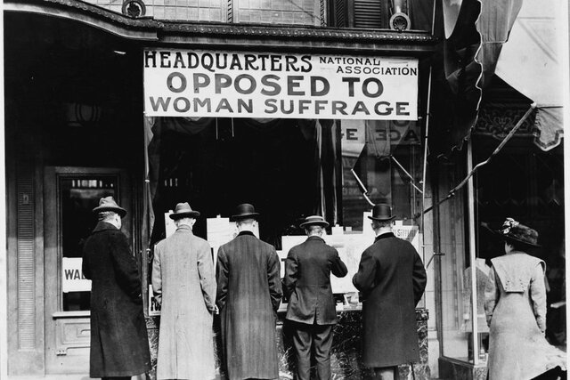 Anti-Suffrage Party is founded