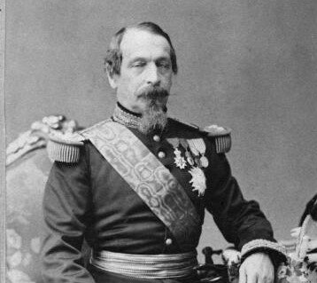 Luis Napoleón (Napoleón III) emperador de Francia.