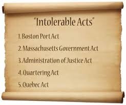 Intolerable Acts