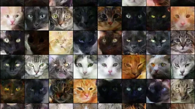 A rede neural vê gatos (2011)