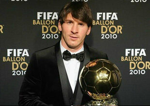 Messi guanya un balon d'or