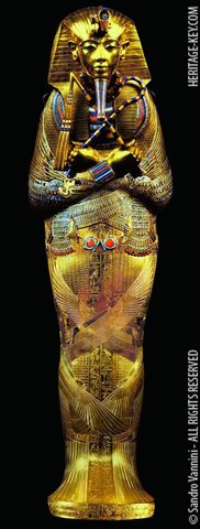 Tutankhamun’s tomb, innermost coffin