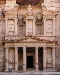 Petra, Jordan: Treasury and Great Temple