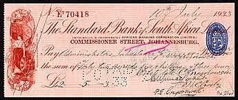 Letras de cambio u ordenes de pago escritas