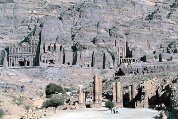 Petra, Jordan: Treasury and Great Temple (Roman)