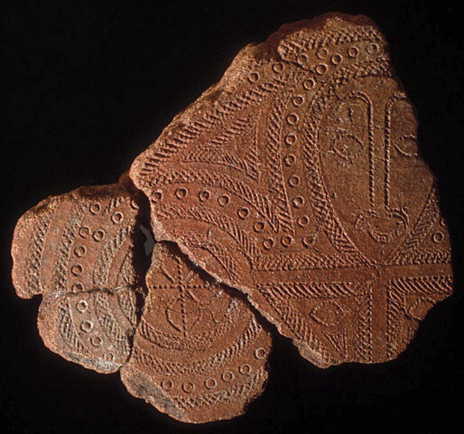 Terra cotta fragment