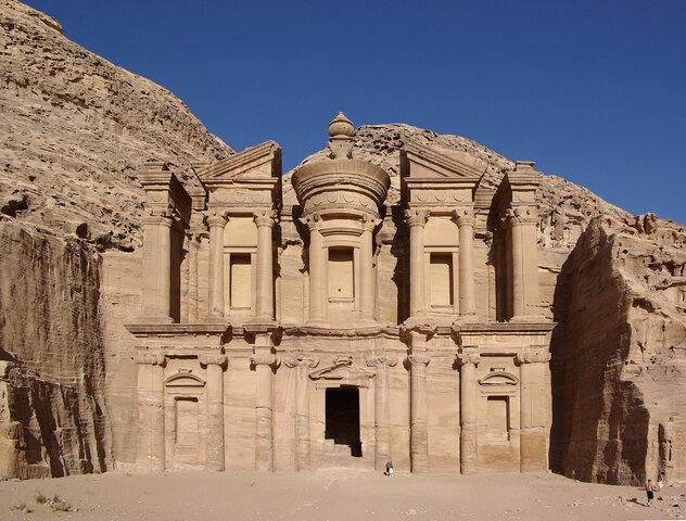 Petra, Jordan: Treasury and Great Temple