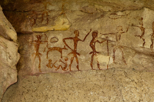 Cave drawings