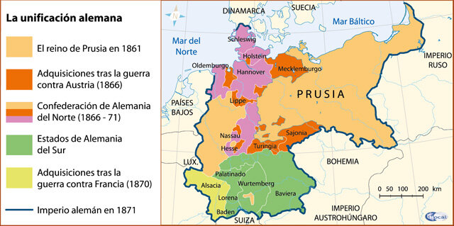 La unificación de Alemania