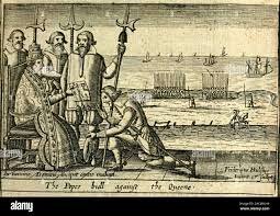 1570: Pope Pius V and "the papal bull"