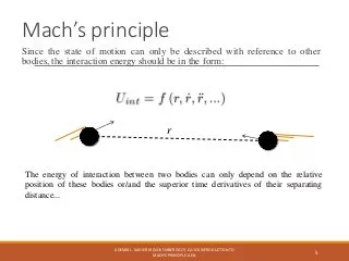 Mach's principle.
