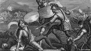 Richard III is defeated at the battle of Bosworth